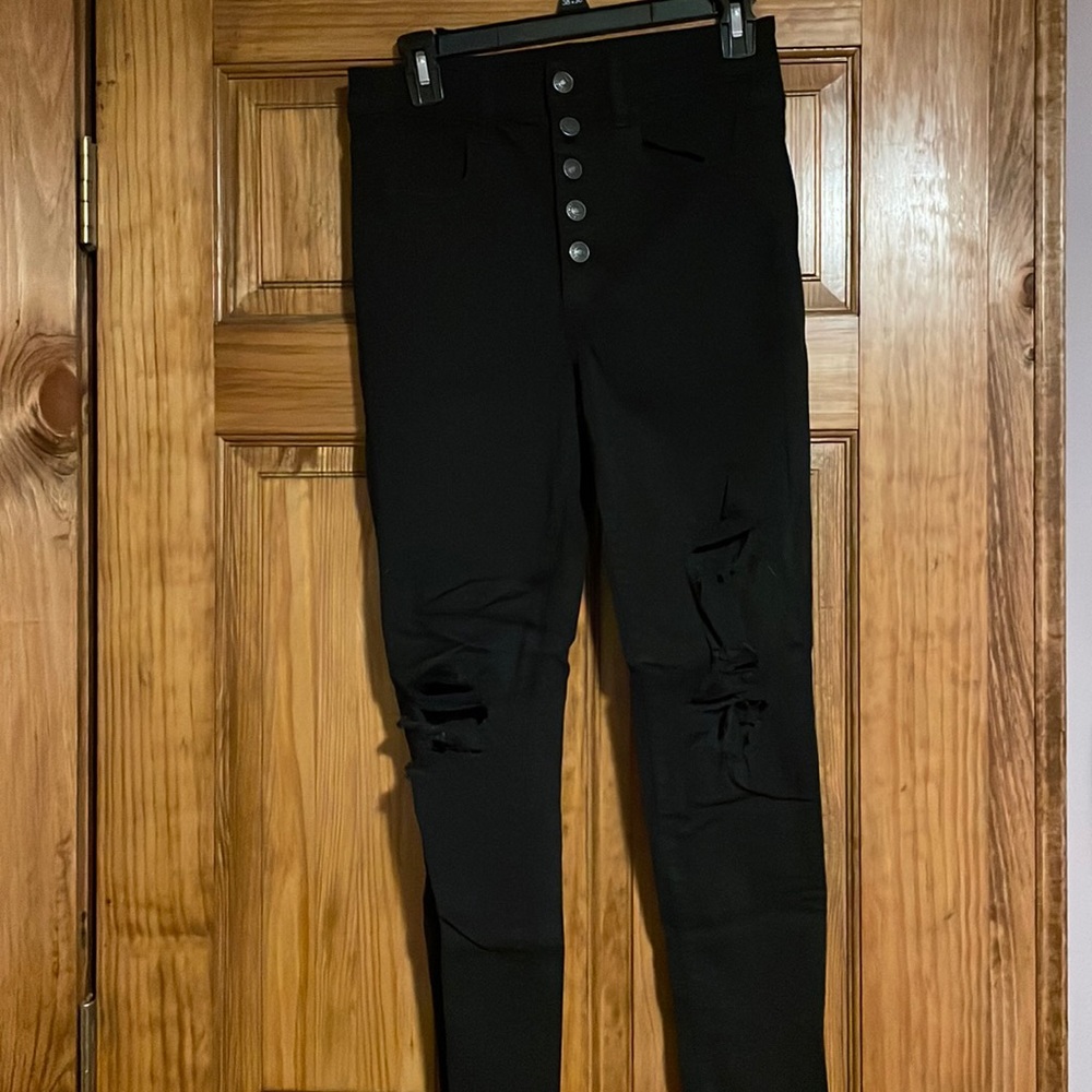 American eagle ripped size 6 high rise jeggings